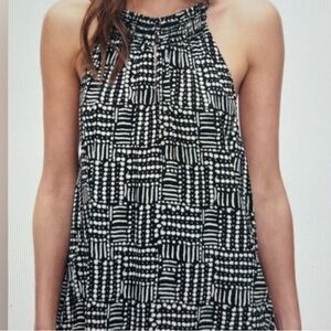 Splendid Rainfall Batik Top Print Top Size Medium